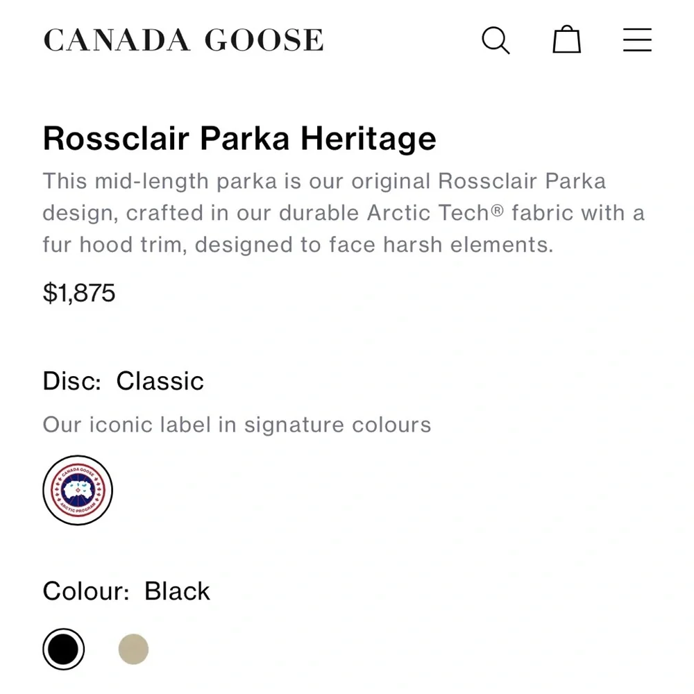 Canada Goose Olive Parka with Fur Trim - Picture 12 of 12